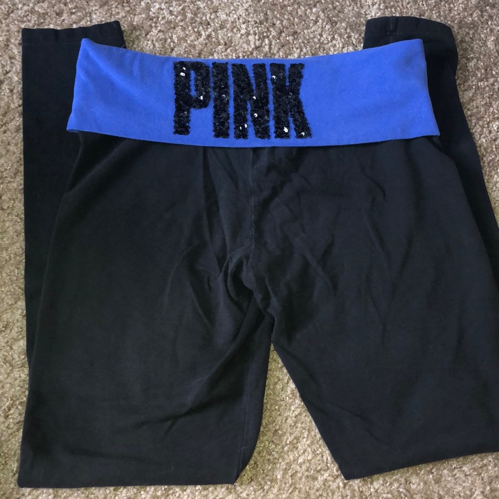 VS Pink Yoga Leggings Small